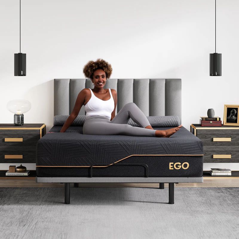 EGOHOME Black 14" Mattress